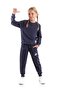 Cotton Sweatshirt and Sweatpants Set for Girl - Ak2529 - 2