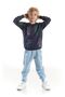 Boy's Robot Patterned Cotton Sweatshirt and Sweatpants Set - Ak2506 - 5