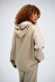 Women's Timeless Oversize Mink Hoodie Sweatshirt - 4