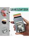 Aluminum Card Holder - Automatic Card Holder with Money Clip - Mechanical Card Holder - Metal Slim Card Holder 1 Piece - 5