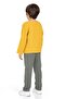 Shirt and Mustard Khaki Color Boys' Pants Set - 8