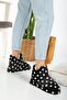 Polka Dot Women's Slippers Home Shoes Home Boots - 3