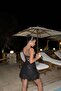 فستان Adara باللون الأسود مزين بالترتر - ATE-1366 - 6