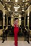 Red Noah Stone Detail Long Dress ATE-0906 - 5