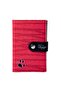 Dogs Red Felt Passport Cover
