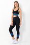 Energy High Waist Stretch Seamless Sports Leggings - 8
