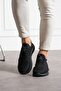 Black Unisex Washable Comfortable Breathable Odorless Knit Sneakers Sneakers 015 - 6