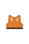 2-Piece Orange Mint Girl's Bustier Bra Set ORANGE BRALETTE - 2