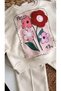 Girl's Floral Bottom Top Suit - 3