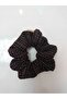 Standard Size Scrunchie 4-Piece Bagel Buckle Made of Faux Leather, Chanel, and Satin Fabric - 7