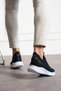 Black Sax Unisex Washable Comfortable Breathable Odorless Knitwear Sports Shoes Sneaker 015 - 8