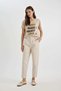 Paperbag Pocketed Paperbag Waist Standard Leg Gabardine Trousers S2790AZ24SM - 4