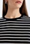 Regular Fit Crew Neck Striped Casual Long Sleeve T-Shirt A9254Ax24Au - 5