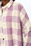 Oversized Plaid Plus Size Shirt - 3