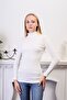 Women's Lycra Turtleneck Knitwear Sweater