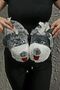 Plush Slippers with Dog Figure Home Slippers Unisex Dog Slippers - 7
