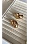 Brand Model Plate Earrings - 2