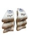 Fully Unpainted Girls Boys Wool Winter Socks 6 Pairs Natural Wool Color - 3