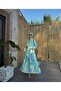 Viscose Pocket Patterned Skirt Set - 2