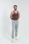 3 Thread Men's Sweatpants with Elasticated Cuffs Soft Cotton - 5