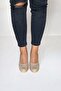 Women's Linen Espadrille – Wedge Heels, Stylish Summer Model - 4