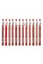 Rose 12-Piece, Thick, Matte Lip Liner Set with Sharpener - 3