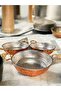 Copper Sahan Fried Egg Breakfast Pan Set of 3 16 cm - 4
