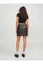 Leather Mini Skirt 12249884 Jxhailey Faux Leather Mw Skirt - 5