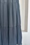 Women's Chiffon Lined Black Skirt Ma161 - 3