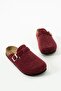 Eliza Unisex Anatomical Natural Cork Sole Natural Felt Wool Slippers - 2