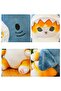Cute Kitty Mofusand with Shark Costume 25cm Plush Toy Cat Plush - 2