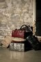 Women's Buckle Shoulder Bag Mng Beige - 2