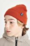 Boy's Woven Labeled Knitwear Beret V1853A624Wn