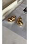 Brand Model Plate Earrings - 3