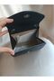 Women's Black Satin Stone Handle Evening Dress Wedding Engagement Special Evening Bag - 5
