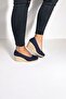 Women's Linen Espadrille – Wedge Heels, Stylish Summer Model - 2