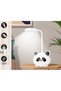 Panda Desk Lamp and Sharpener, White, 22X9,