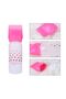 2Pcs Pink Color Easy to Use Scalloped Hair Coloring and Hair Care Oil Application Applicator Bottle - 3