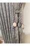 Jacquard Background Curtain Bright Color Double Wing - 2