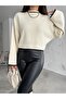 Women's Wide Fit Soft Textured Basic Sweater - 4