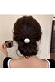 4 Pieces Pearl Elastic Buckle Set