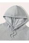Unisex Roses Printed Oversize Winter 3 Thread 100% Cotton Hooded Sweatshirt Hoodie - 3