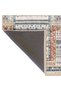Alya Collection Antique Look Gray Orange Blue Patterned Woven Base Decorative Carpet Alya43 - 4