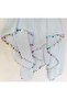 Sequin Crochet Baby Blue Head Cover Scarf Prayer Cloth