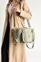 Klinkir Shoulder Bag Multi-Pocket Lightweight Fabric 30*25 cm Crossbody Messenger Bag Suitable for Daily Use - 2
