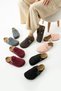 Eliza Silent Non-Slip Sole Felt Unisex Home and Guest Slippers - 3
