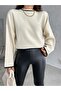Women's Wide Fit Soft Textured Basic Sweater - 2