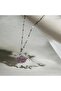 Pink Swan Necklace