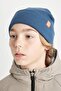 Boy's Woven Label Knitwear Beanie V1853A624Wn