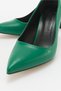 Women's Stiletto Shoes, Grass Green Leather - 3